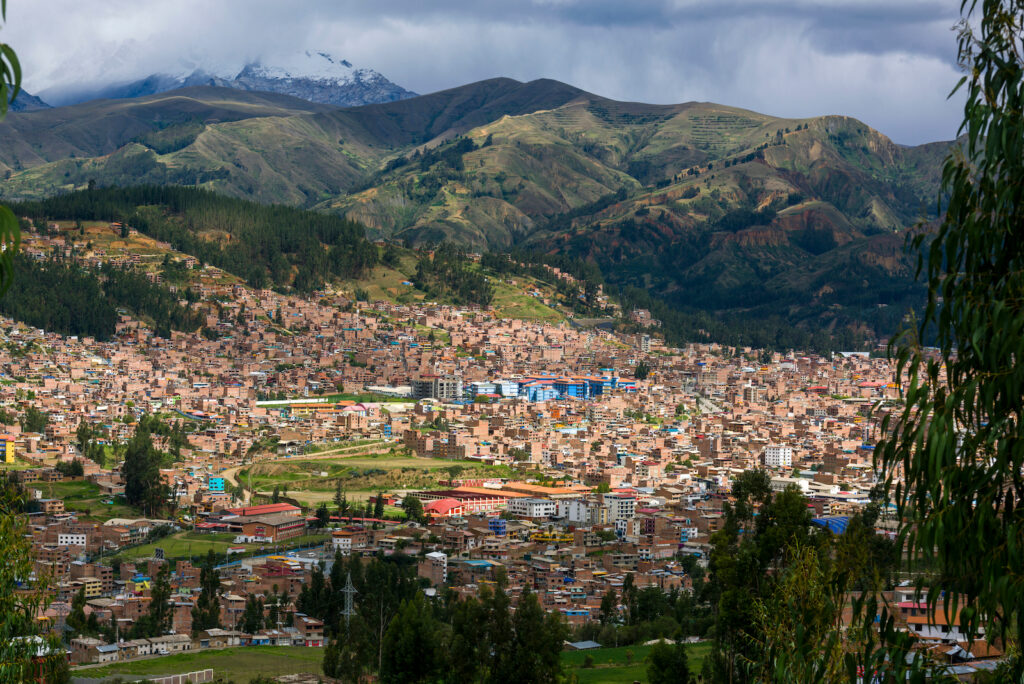 Peru, Stadt Huaraz