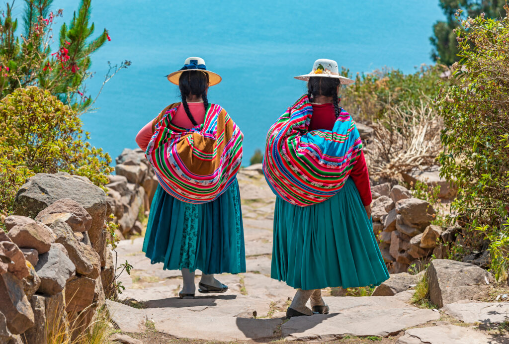 Peru, Titicacasee, Indigene Quechua