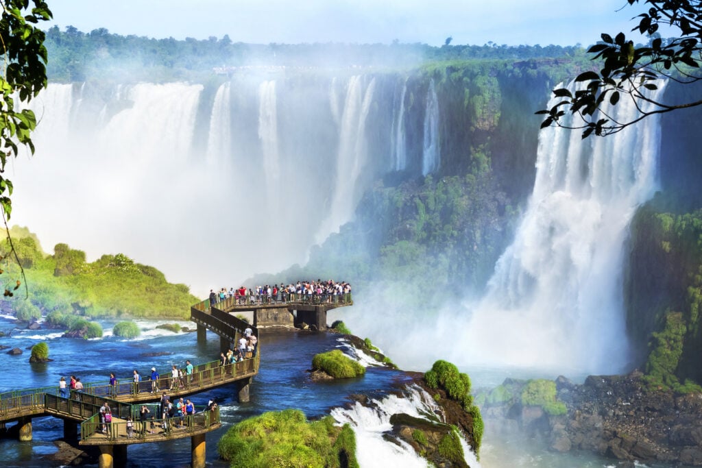 Argentinien, Natur, Iguazú-Wasserfälle