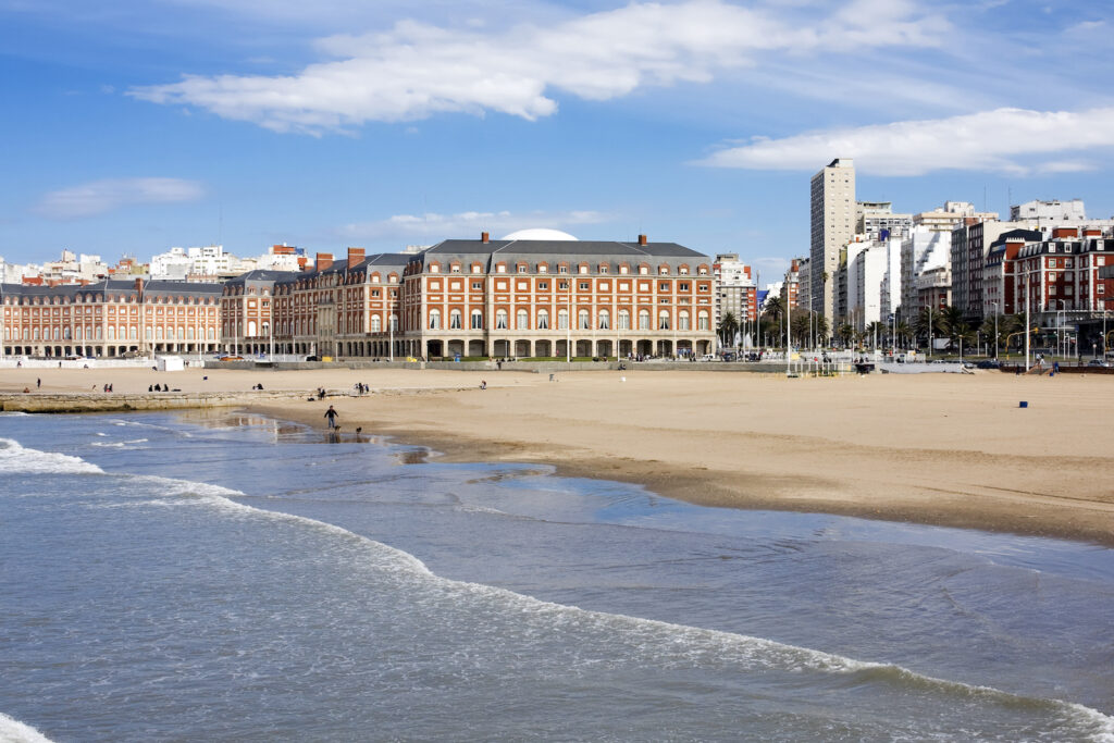 Argentinien, Strand Mar del Plata