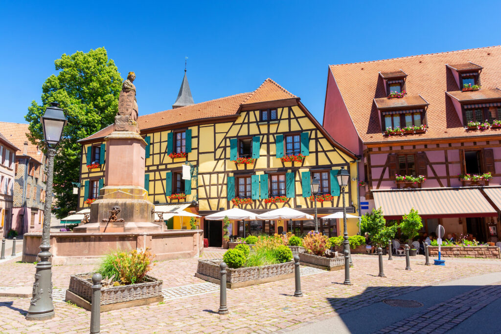 Wunderschöne Altstadt in Ribeauvillé