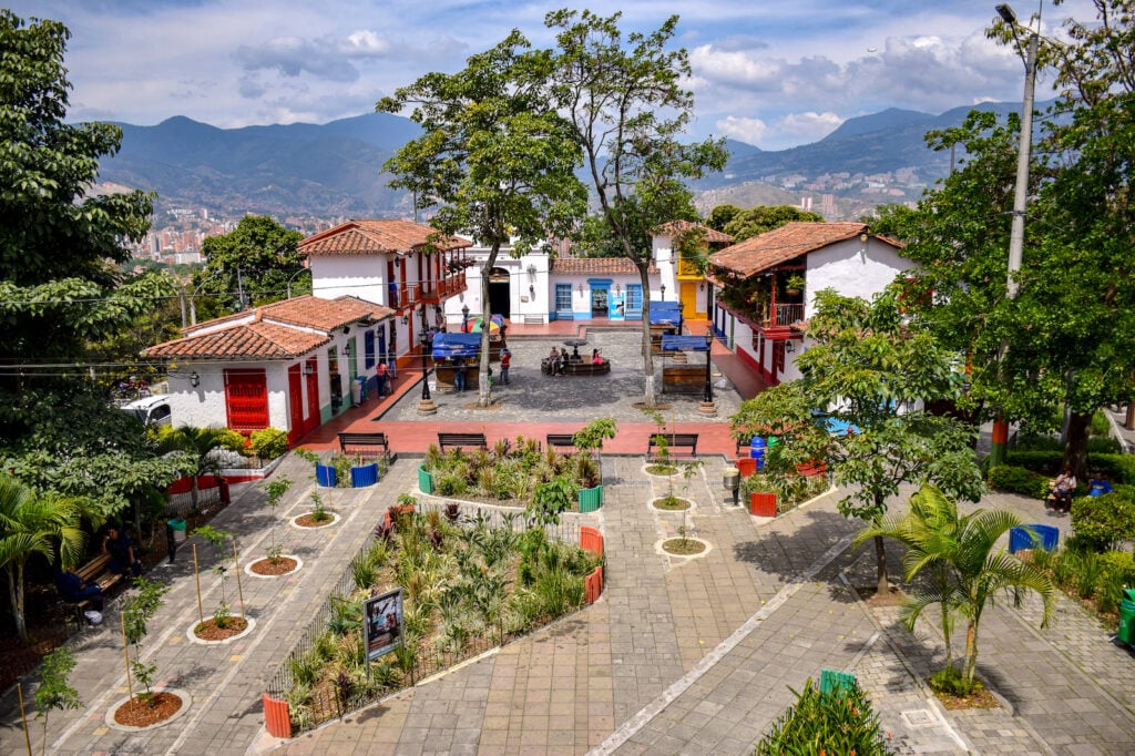 Kolumbien, Medellín, Pueblito Paisa