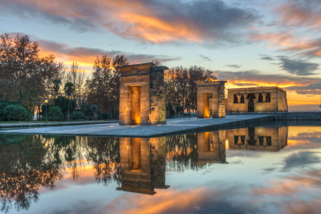 Spanien, Madrid, Tempel von Debod