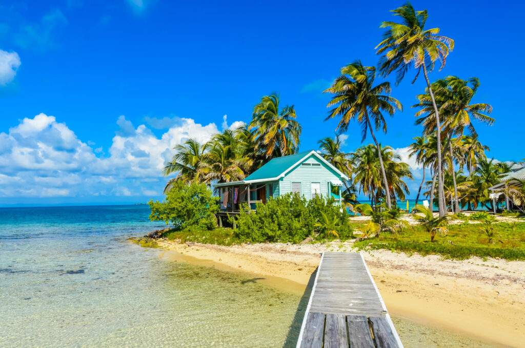 Belize, Karibikinsel