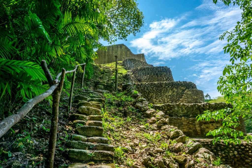Belize, Tempel von Caracol