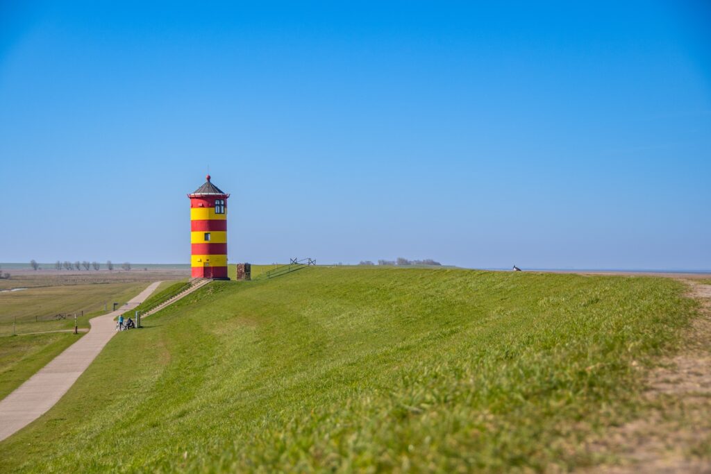 Deutschland, Nordsee, Pilsumer Leuchtturm