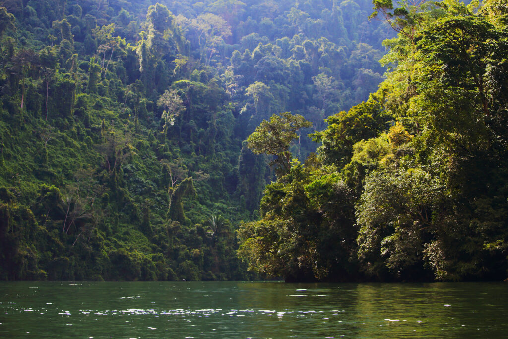 Guatemala, Bootstour auf dem Fluss Río Dulce