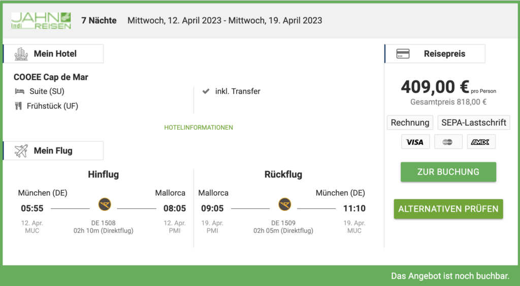 Mallorca Reise