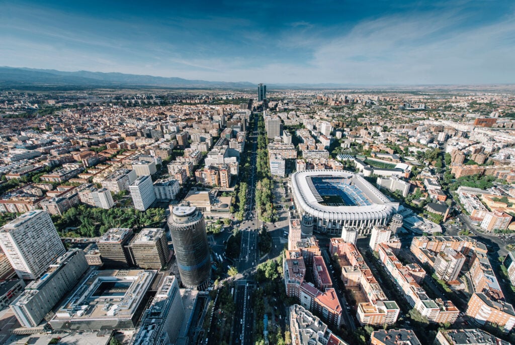 Spanien, Madrid, Stadion Estadio Santiago Bernabéu