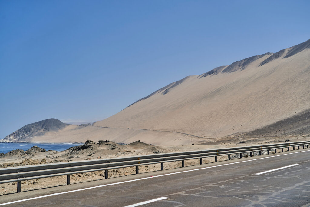 Chile, Straße Ruta 5 auf der Panamericana
