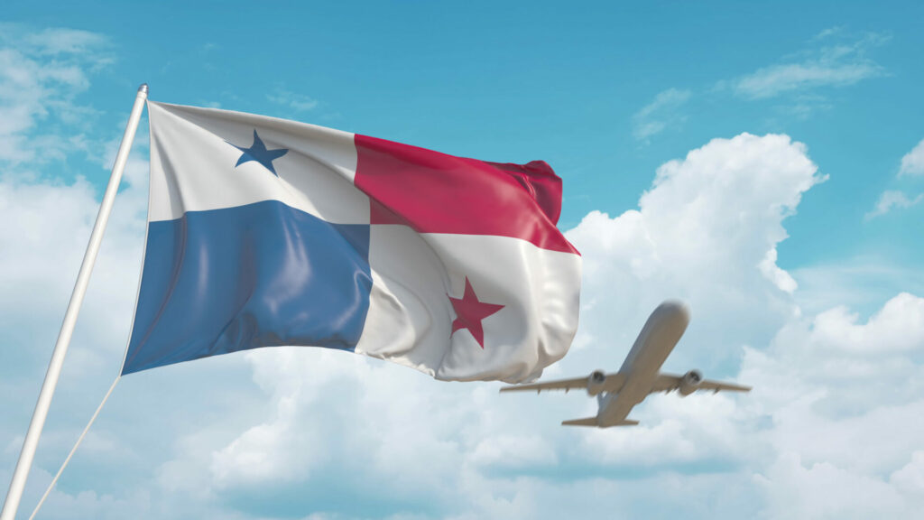 Panama, Flugzeug