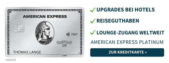 American Express Platinum Card Vorteile