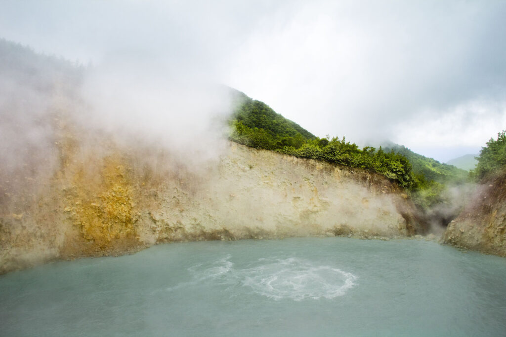 Dominica, Thermalquelle Boiling Lake