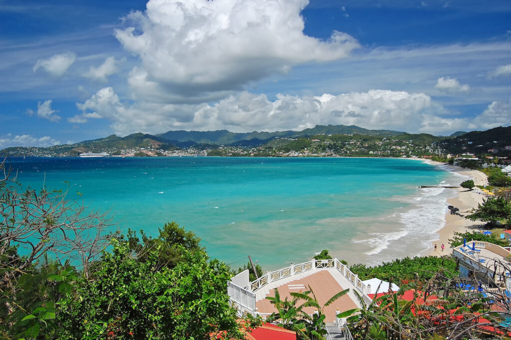 Karibik, Grenada, Strand Grand Anse Beach