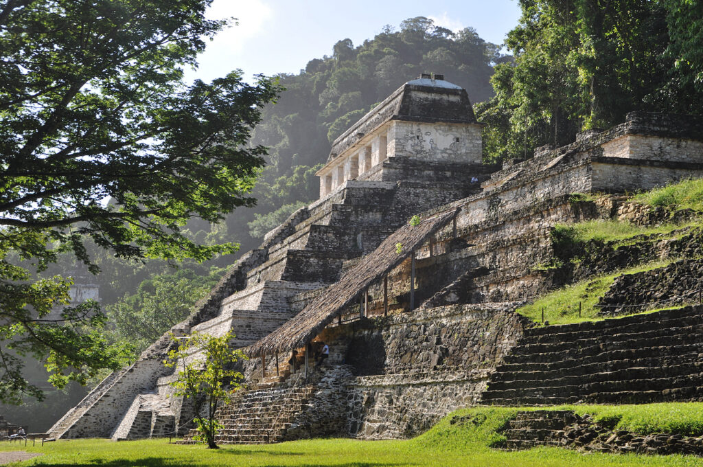 Mexiko, Yucatán Halbinsel, Ruinen Palenque