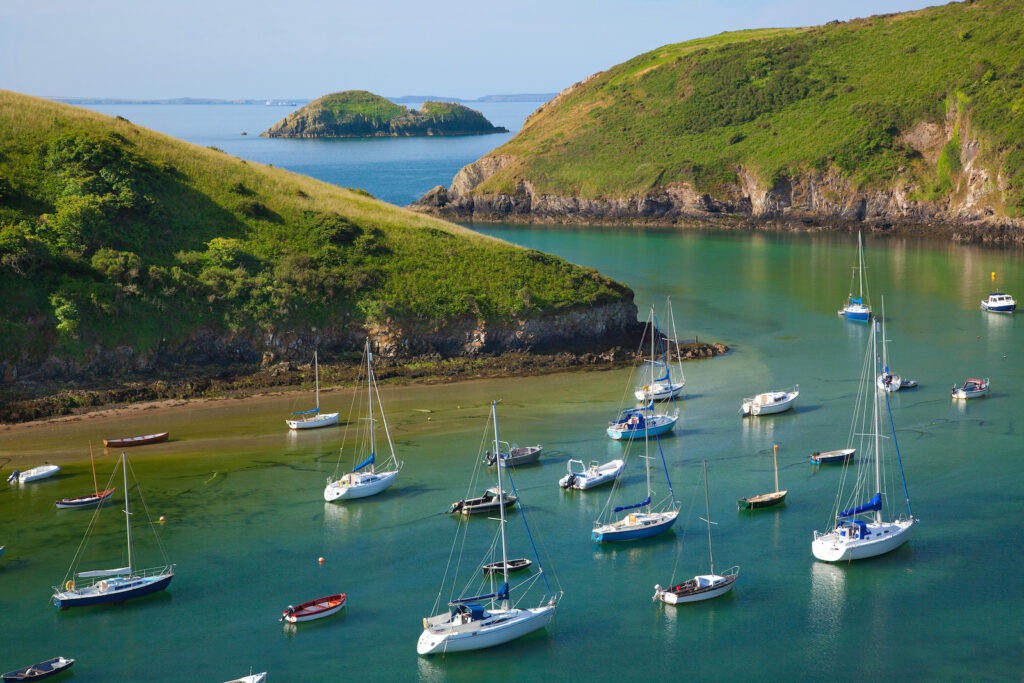 Wales, Grafschaft Pembrokshire, Bucht St. Brides Bay