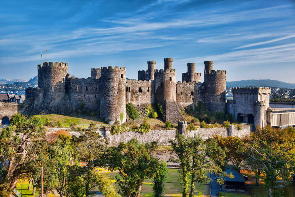 Wales, Ruine Burg Conwy Castle