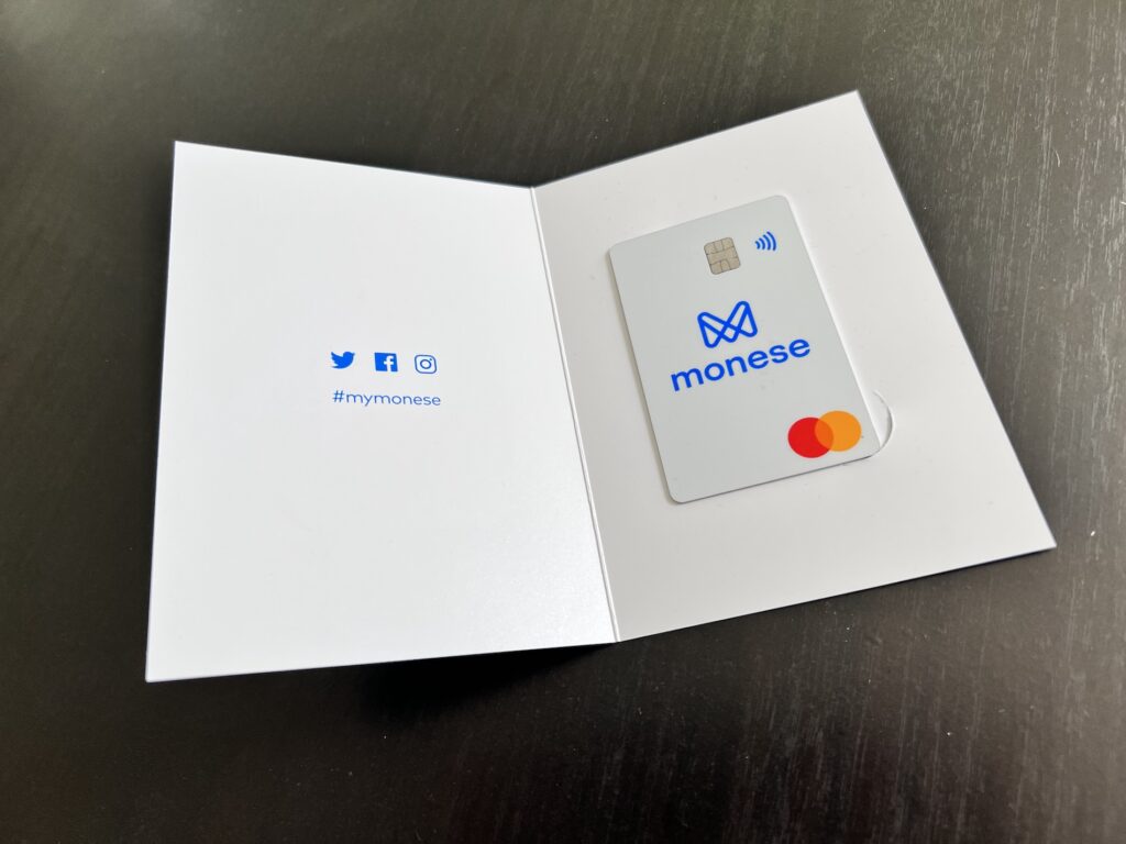 Monese Prepaid Mastercard
