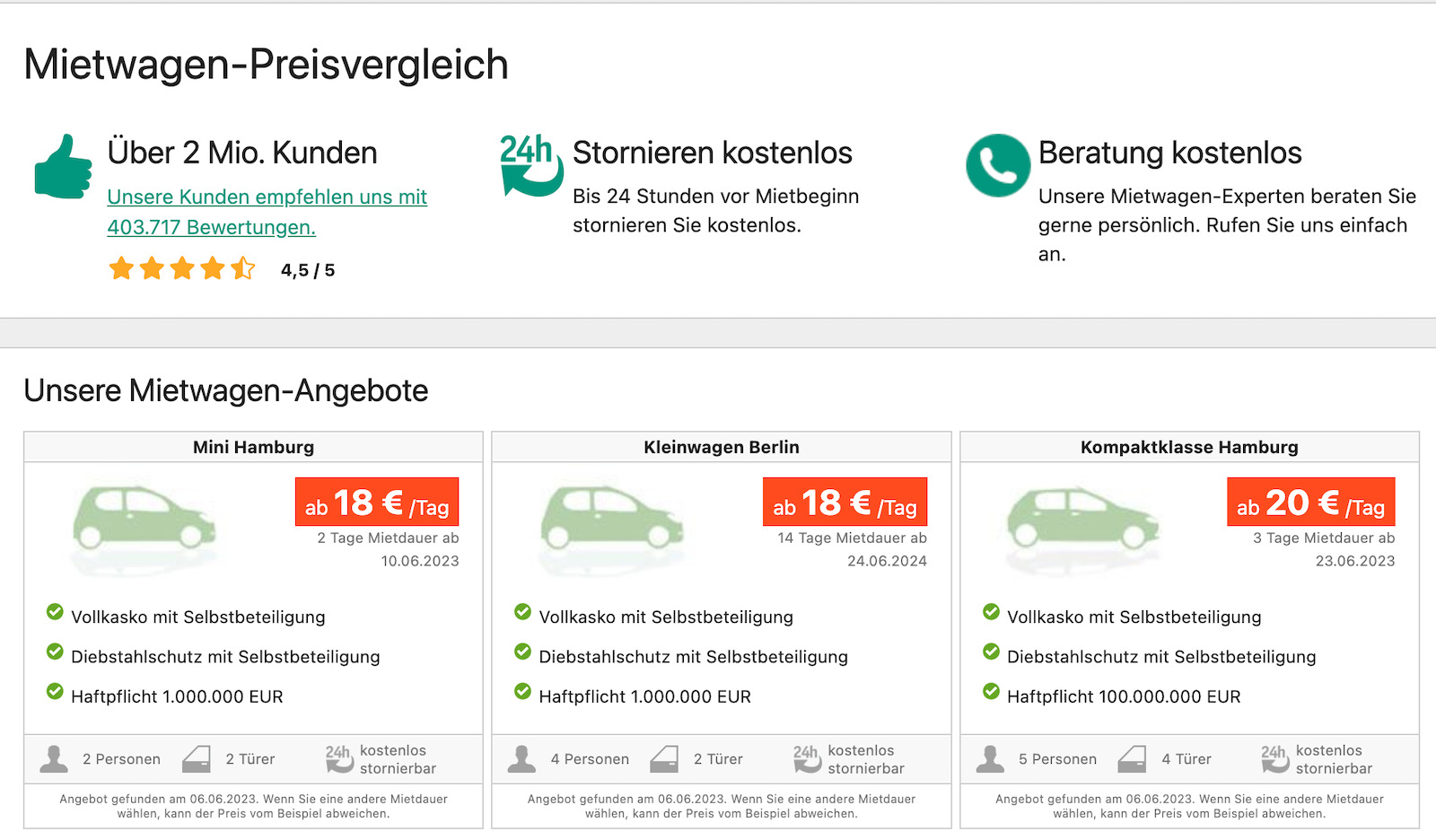 Discover Affordable and Reliable Car Rentals with Billiger-Mietwagen.de