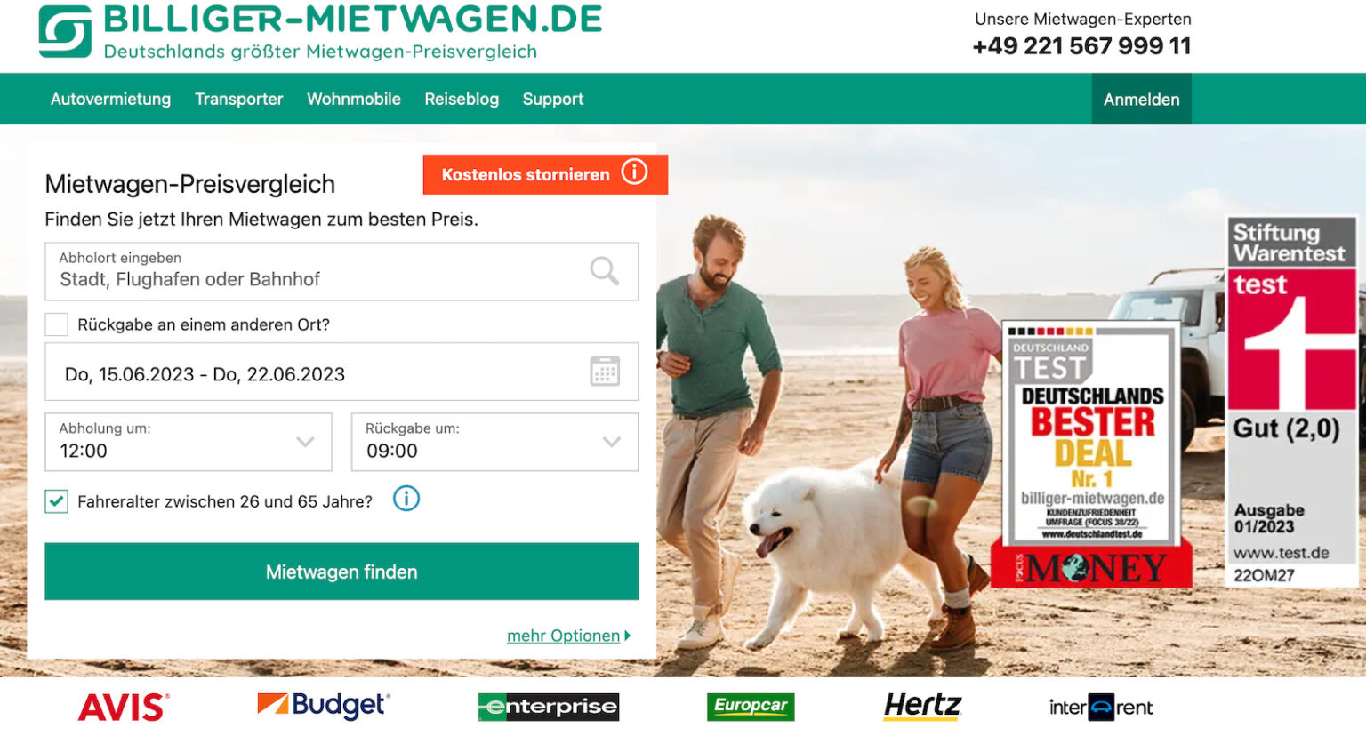 billiger-mietwagen.de - Angebote, Erfahrungen und Infos (2025)