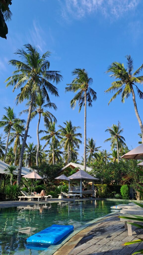 Indonesien, Gili Inseln, Hotel Gili Tenda Resort