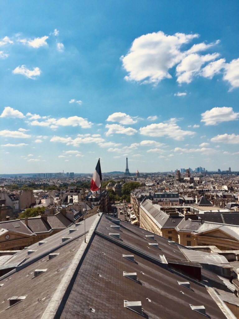 Blick über die Dächer von Paris