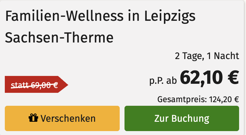 Wellness in der Sachsen Therme