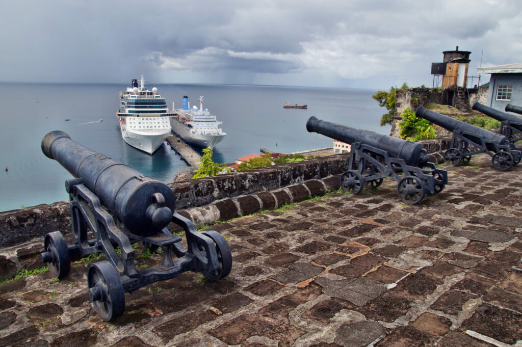 Das Fort Frederic ist eine der beliebtesten Ausflugsziele auf der Insel 
