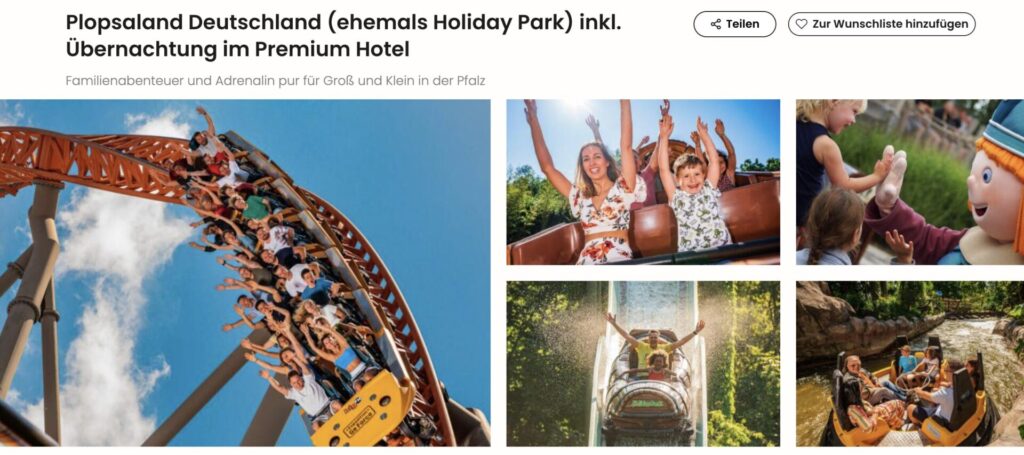 Holiday Park Tageskarte
