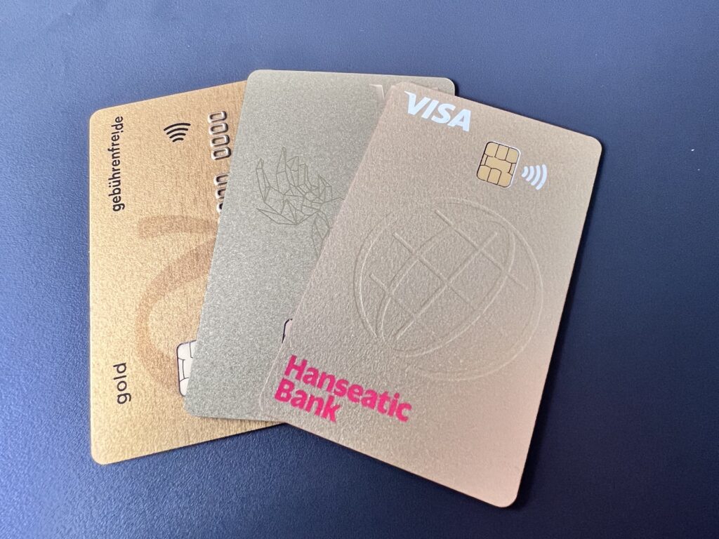 Kostenlose Mastercard und Visa Gold