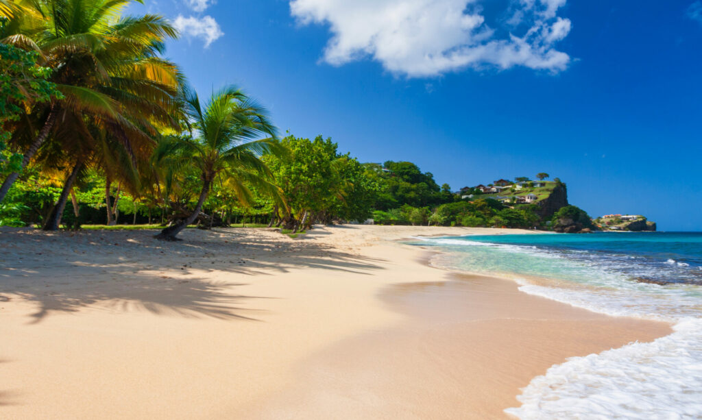 Atemberaubender Strand auf Grenada