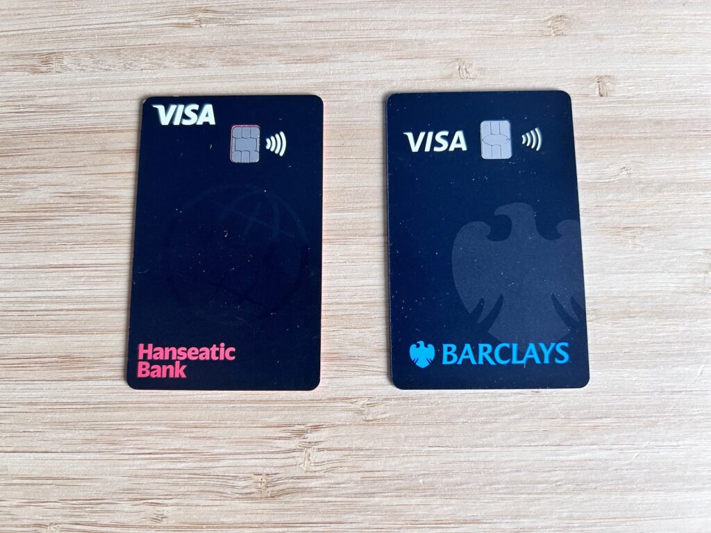 Hanseatic Bank Genialcard vs Barclays Visa vergleich