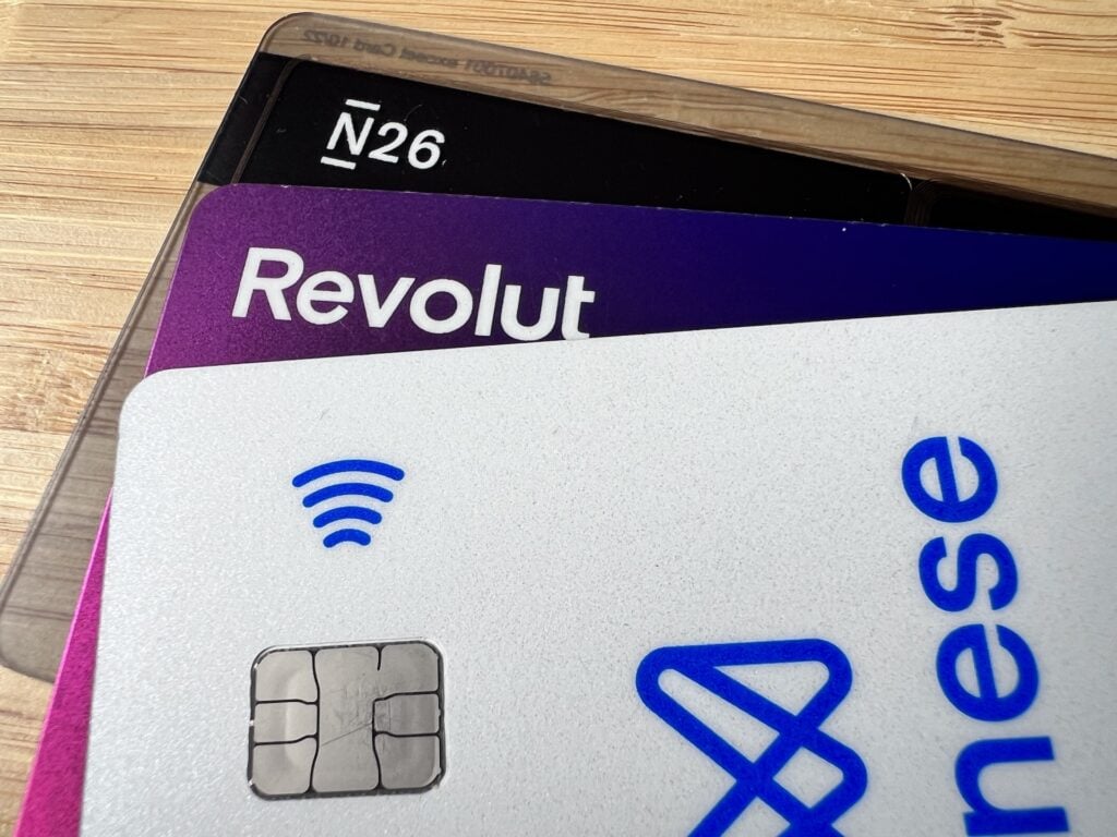 n26 revolut monese kreditkarten
