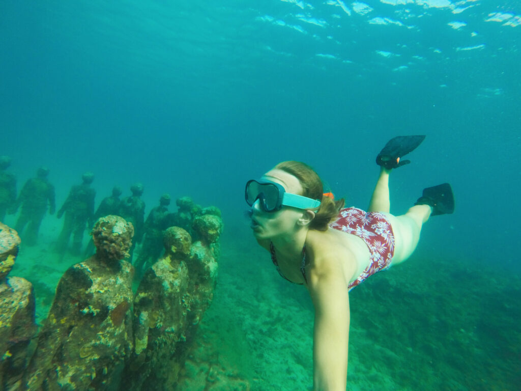 Tauchen im berühmten Underwater Sculpture Park