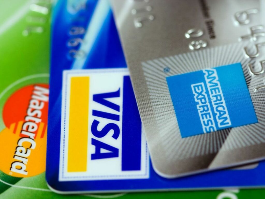 visa mastercard amex kreditkarten