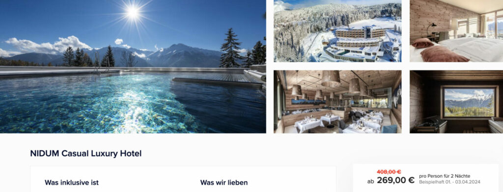 NIDUM Casual Luxury Hotel in Österreich