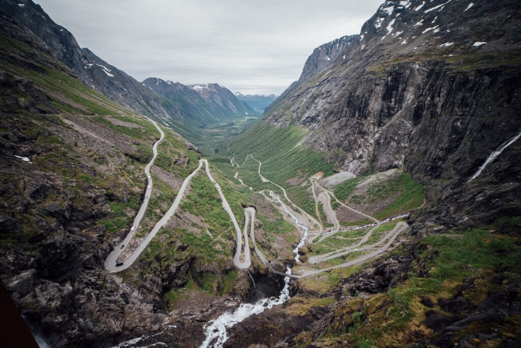 Norwegen, beeindruckende Passstraße Trollstigen