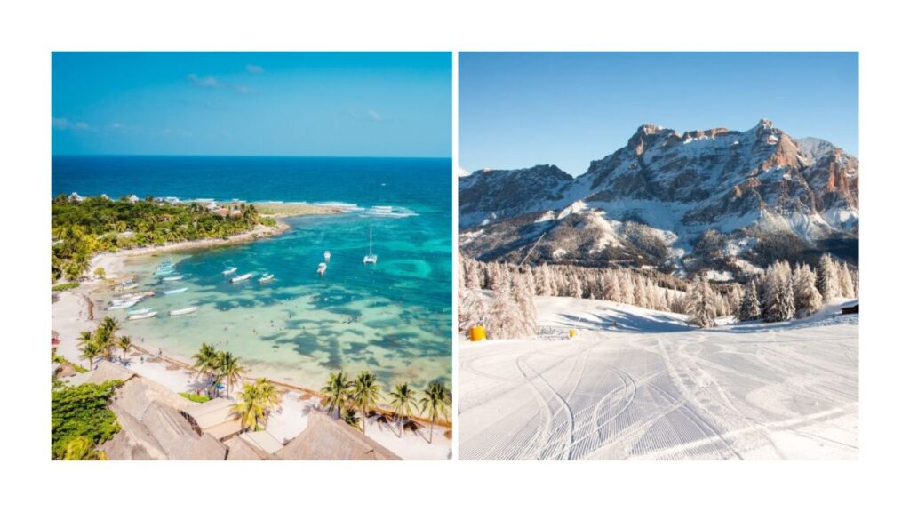 Im Winter verreisen - Strand & Sonne oder Schnee?