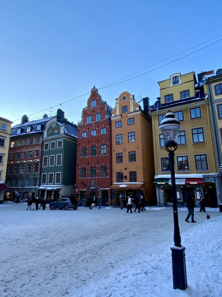 Schweden, Stockholm, Platz Stortorget in der Altstadt Gamla Stan