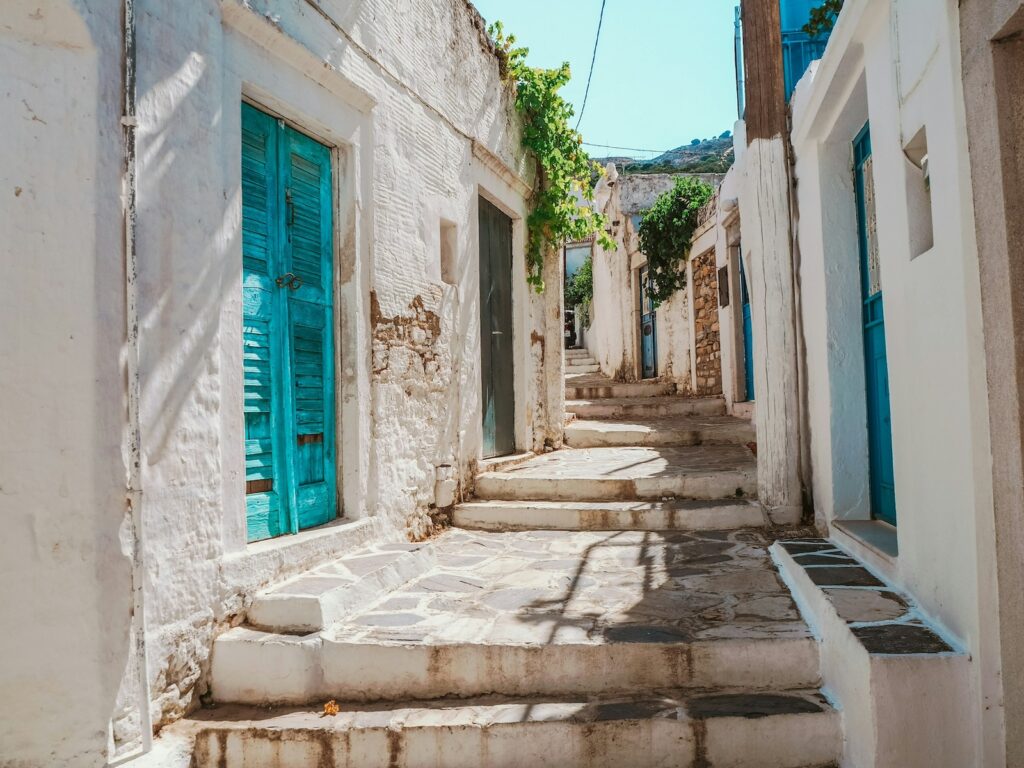Griechenland, Naxos, Gasse