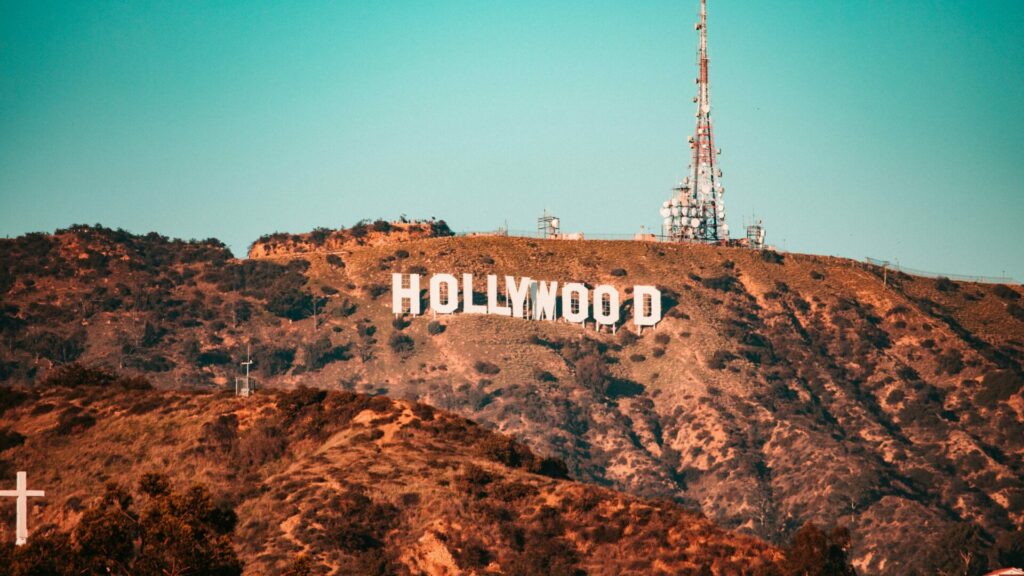 hollywood sign los angeles kalifornien usa