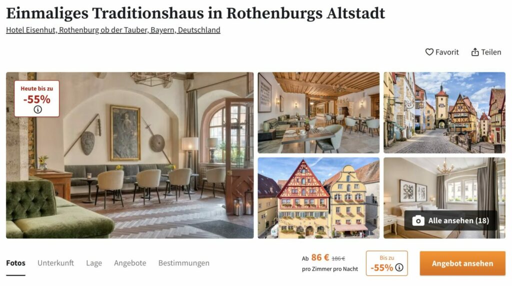 Rothenburg ob der Tauber Hotel