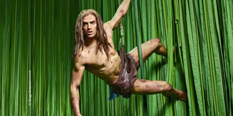 Disneys Musical TARZAN©: Hotel + Tickets ab 105€ p.P. (DZ) / als Gutschein ab 99€ p.P. (DZ)