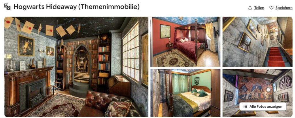 England Reisen: Übernachtung im Harry Potter Ferienhaus nahe London ab 90€ p.P.