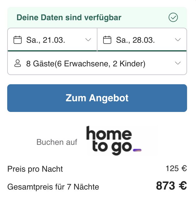 Familienurlaub in Dänemark – 5 Tage im Ferienhaus am Meer ab 70€ p.P.