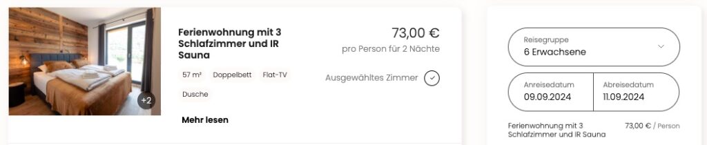 Kurzurlaub in Österreich – 3 Tage in einer Ferienwohnung ab 73€ pro Person