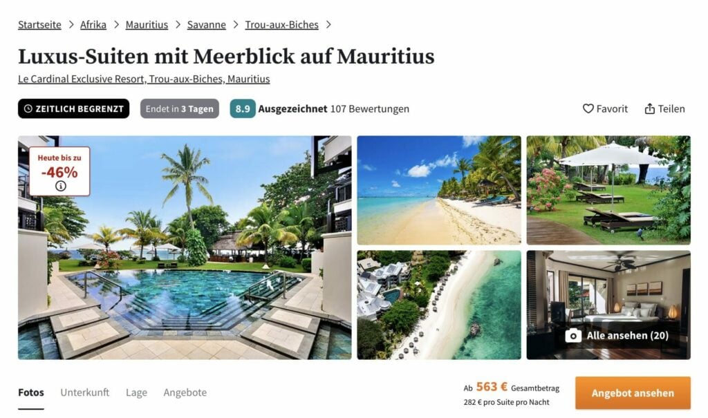Mauritius Reise
