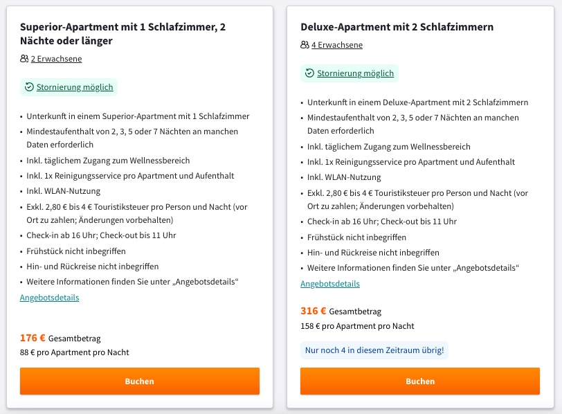 Nordsee Kurztrip: 3 Tage Büsum im strandnahen Apartment ab 72€ p.P.