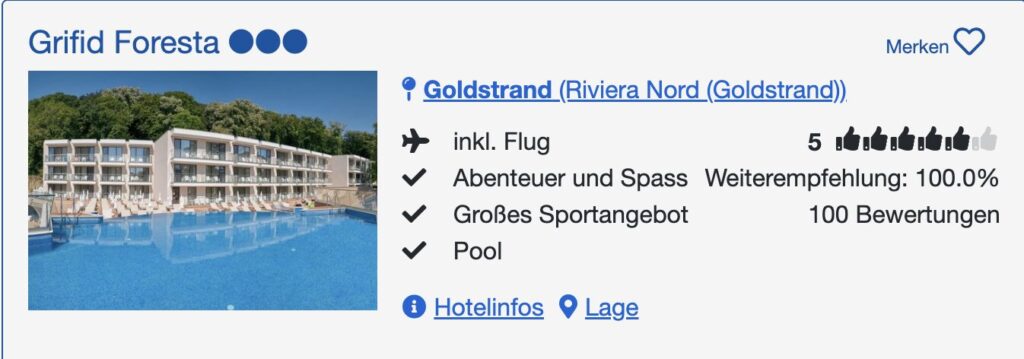 Party am Goldstrand – 5 Tage + All Inclusive mit Flug & Transfer ab 648€ p.P.