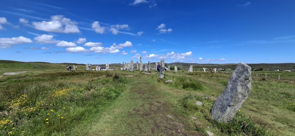 Schottland, Inselkette Äußere Hebriden, Isle of Lewis, Steinformation Anlagen von Callanish